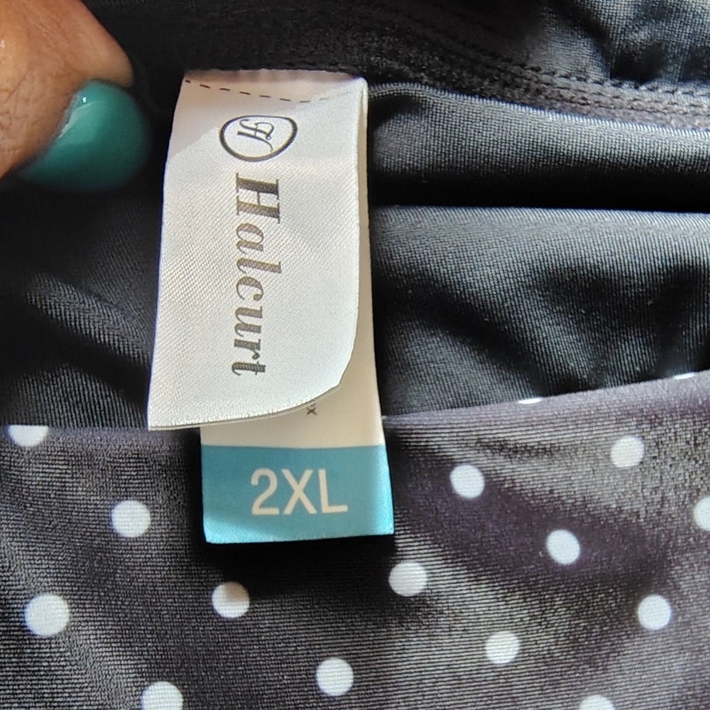 Halcurt Women's Swim Skirt w Tie Detail Size 2XL - Picture 9 of 13